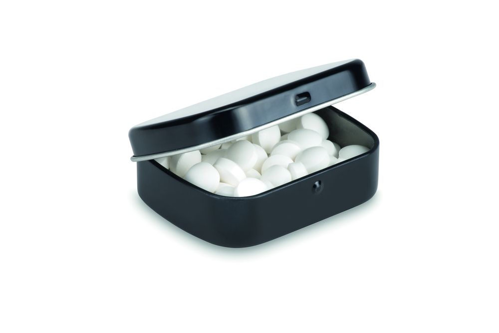 GiftRetail KC6642 - BRISE Easy tin silver w/mints