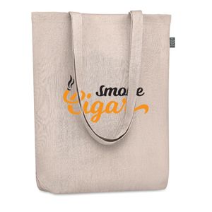 GiftRetail MO6162 - NAIMA TOTE Shopping bag in hemp 200 gr/m² Beige