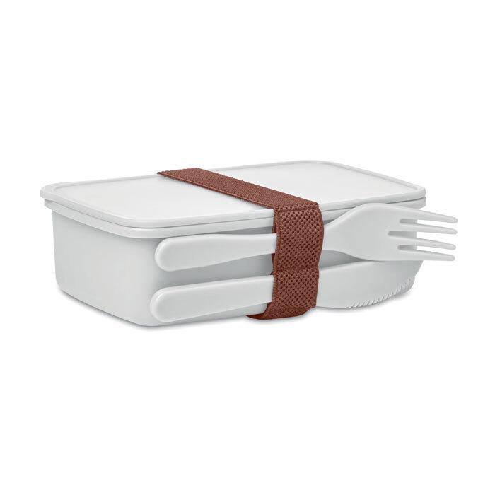 GiftRetail MO6254 - SUNDAY Lunch box with cutlery