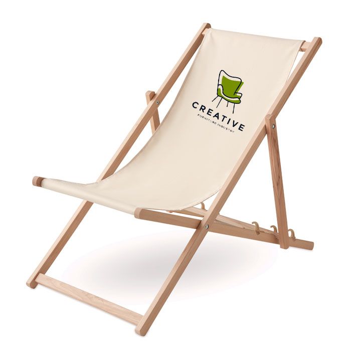 GiftRetail MO6503 - HONOPU Beach chair in wood