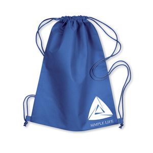 GiftRetail MO8031 - DAFFY 80gr/m² nonwoven drawstring Blue