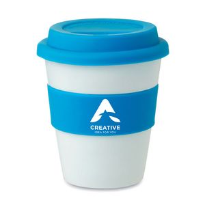 GiftRetail MO8078 - ASTORIA PP tumbler with silicone lid Blue