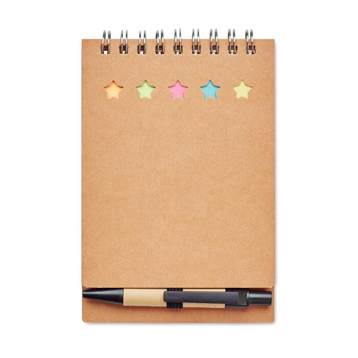 GiftRetail MO8107 - MULTIBOOK Notepad with pen and memo pad