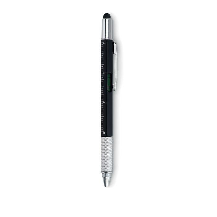 GiftRetail MO8679 - TOOLPEN Spirit level pen with ruler