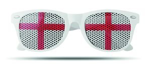 GiftRetail MO9275 - FLAG FUN Sunglasses country Ivory