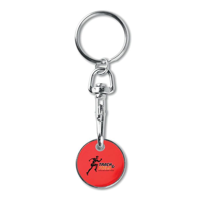 GiftRetail MO9748 - TOKENRING Key ring token (€uro token)