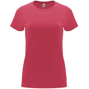 Roly CA6683 - CAPRI Fitted short-sleeve t-shirt for women CHRYSANTHEMUM RED