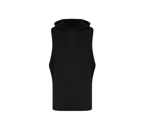 Just Cool JC053 - Sleeveless hoodie Jet Black