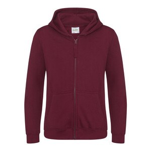 AWDIS JH050J - Zipped sweatshirt Burgundy