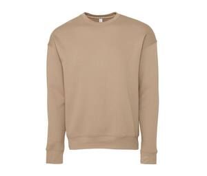 Bella + Canvas BE3945 - Unisex crew neck sweatshirt Tan