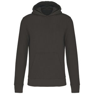 Kariban K4029 - Kids' eco-friendly hooded sweatshirt Dark Grey