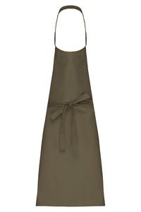 Kariban K8000 - Polycotton apron without pocket Light Khaki