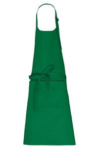 Kariban K8007 - Organic Cotton Apron with pocket Green Field