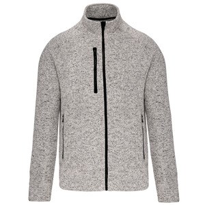 Kariban K9106 - Mens mottled zipped jacket