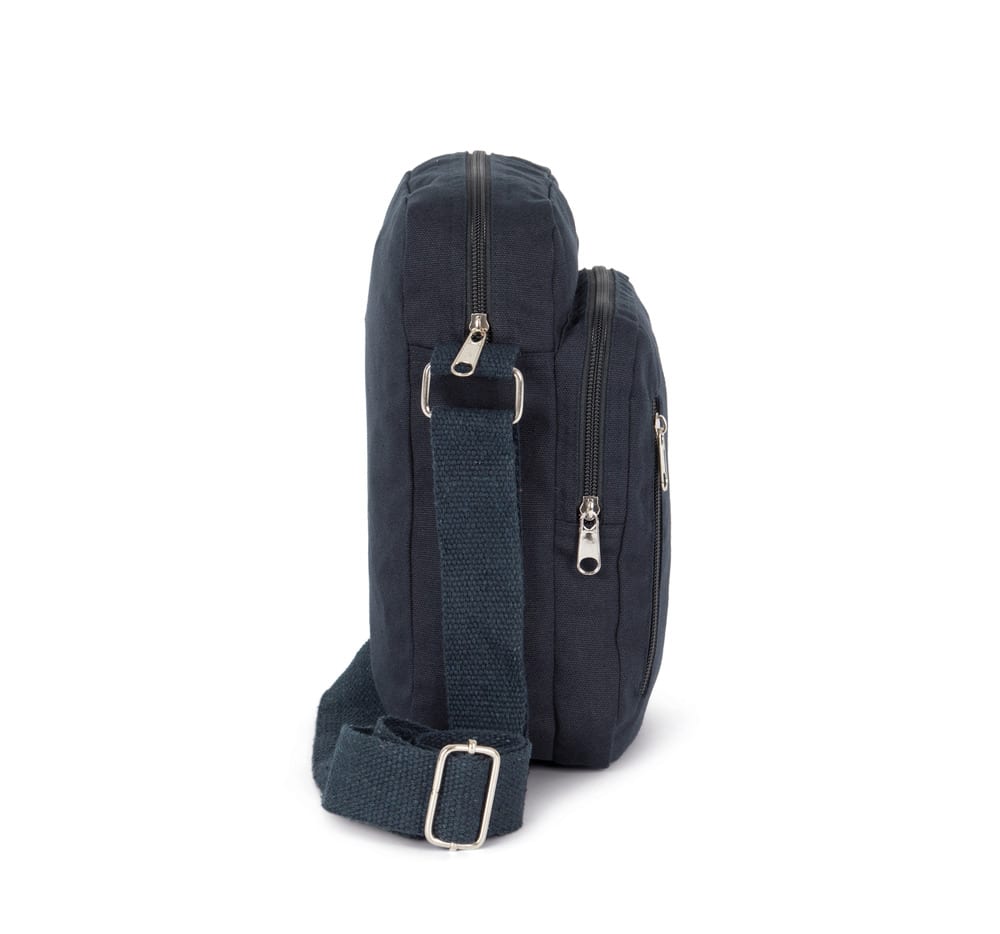 Kimood KI0375 - Cotton saddlebag with shoulder strap