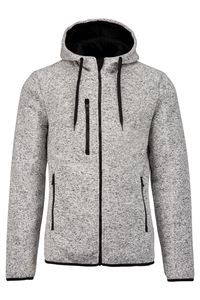 PROACT PA365 - Mens heather hooded jacket