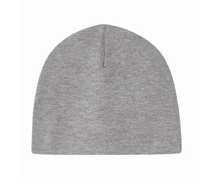 BABYBUGZ BZ062 - BABY HAT Heather Grey Melange