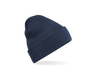 BEECHFIELD BF045R - RECYCLED ORIGINAL CUFFED BEANIE French Navy