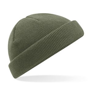 Beechfield B43R - Recycled fisherman-style beanie Olive Green