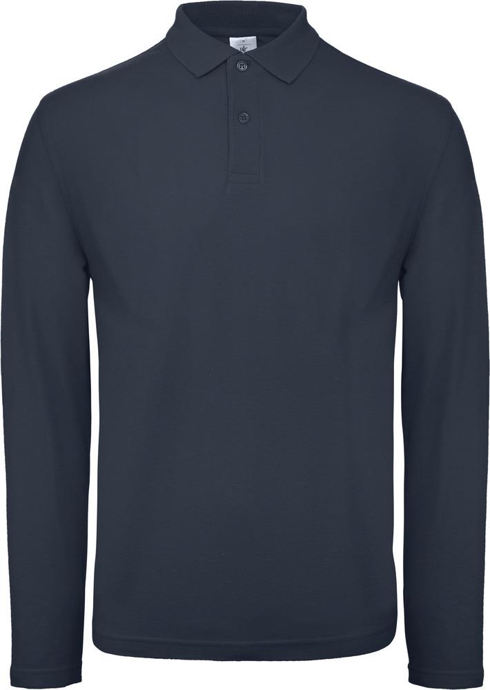 B&C CGPUI12 - ID.001 Men's long-sleeved polo shirt