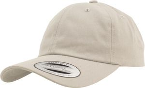 FLEXFIT FL6245CM - Cotton twill cap - 6 panels Stone