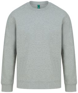 Henbury H840 - Unisex eco-friendly sweatshirt Heather Grey