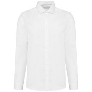 Kariban Premium PK502 - Men's pinpoint Oxford long-sleeved shirt White