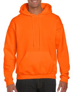 GILDAN GIL12500 - Sweater Hooded DryBlend unisex Safety Orange