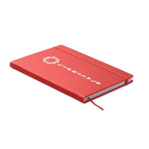 GiftRetail MO6580 - OURS A5 recycled page notebook Red