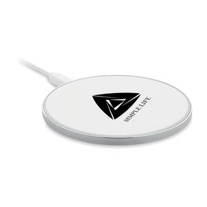 GiftRetail MO6761 - RESS Glass wireless 10W charger White