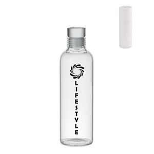 GiftRetail MO6801 - LOU Borosilicate bottle 500 ml Transparent