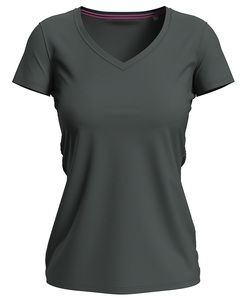 Stedman STE9710 - V-neck T-shirt for women Stedman - CLAIRE Slate Grey