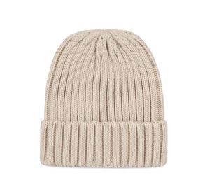 K-up KP953 - Double ribbed beanie with turn-up