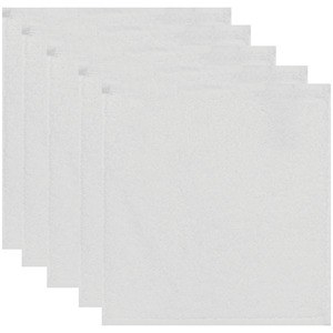 Kariban K104 - Guest Hand Towel 30 cm x 30 cm – set of 5 towels White
