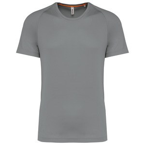 PROACT PA4012 - Men's recycled round neck sports T-shirt Fine Grey