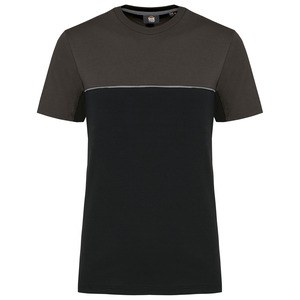 WK. Designed To Work WK304 - Unisex eco-friendly short sleeve two-tone t-shirt