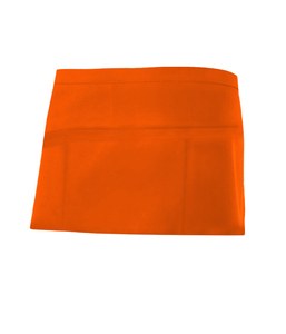 Velilla 404208 - SHORT APRON Hi-Vis Orange