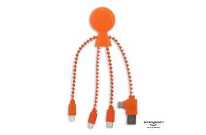 Intraco LT41004 - 2081 | Xoopar Mr. Bio Charging cable Orange