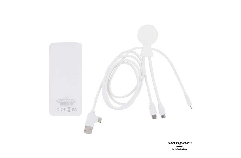 Intraco LT41713 - 3199 | Xoopar Mr. Bio Powerbank and cable pack 7.000mAh
