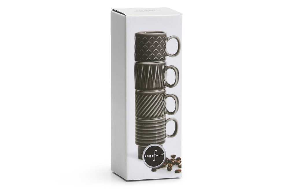 Inside Out LT52204 - Sagaform Coffee & More Espresso Mug 4-pcs 100ml
