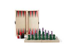 Inside Out LT53005 - Byon Chess/Backgammon Game Beth Wood