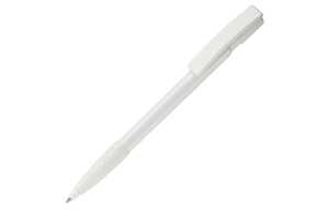 TopPoint LT80801 - Nash ball pen rubber grip hardcolour White / White