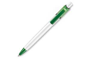 TopPoint LT80909 - Ball pen Ducal Colour hardcolour White/ Green
