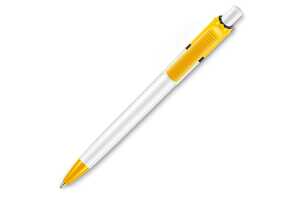 TopPoint LT80909 - Ball pen Ducal Colour hardcolour White/Yellow