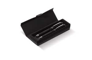 TopPoint LT82365 - Pen set 2 stripes barrel metal