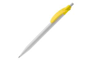TopPoint LT87612 - Cosmo ball pen hardcolour White/Yellow