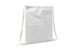 TopEarth LT95205 - Drawstring bag cotton OEKO-TEX® 140g/m² 35x45cm White