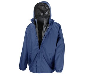 RESULT RS215X - 3-IN-1 JACKET WITH QUILTED BODYWARMER Navy