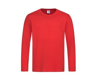 STEDMAN ST2500 - Long sleeve T-shirt for men Scarlet Red