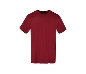 BUILD YOUR BRAND BYB010 - BASIC ROUND NECK T-SHIRT Cherry